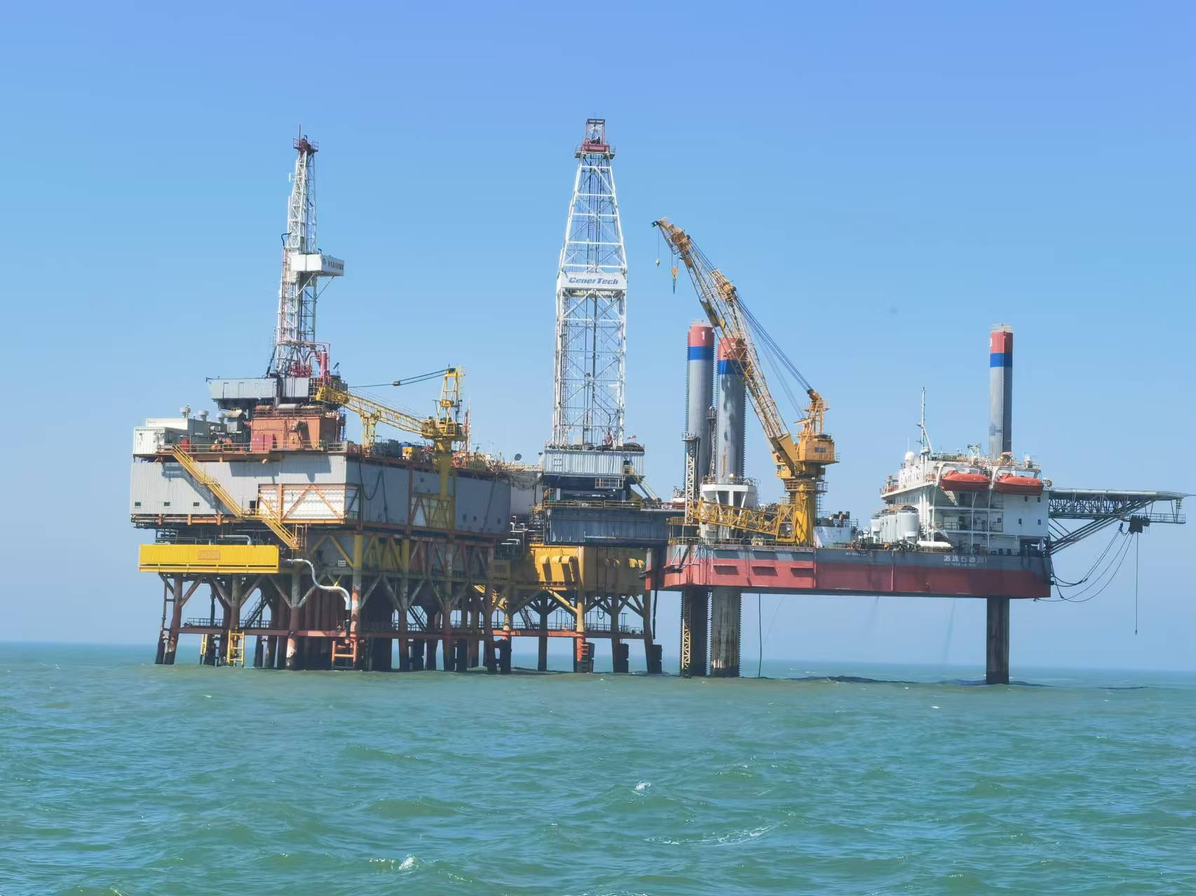 曹妃甸海上埕北钻井平台四台4兆瓦机组技改